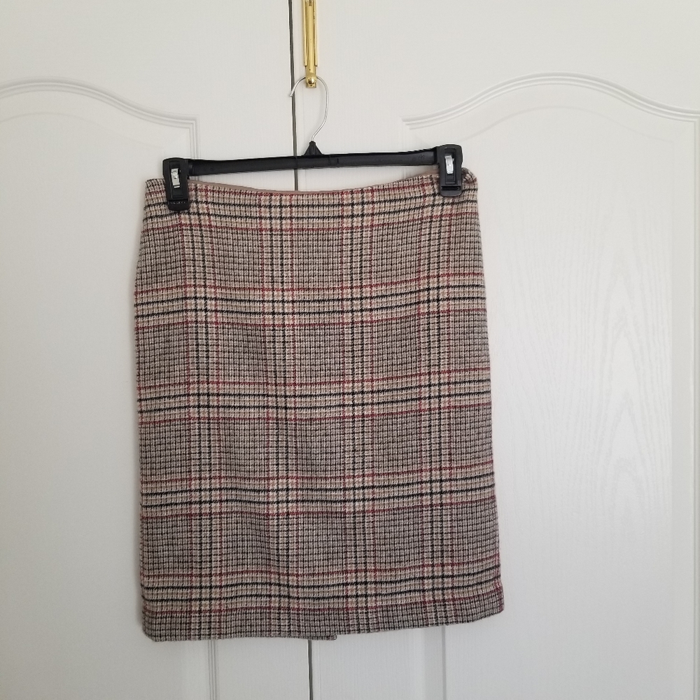 Talbots Plaid Skirt, 6P